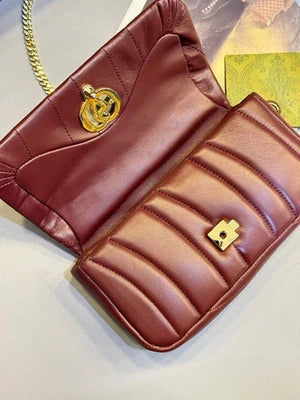 Gucci Petit sac à main GG Milano - Bordeaux