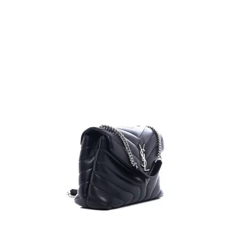 S@int L@urent Sac bandoulière Loulou Small Saint Laurent Matelassé Noir